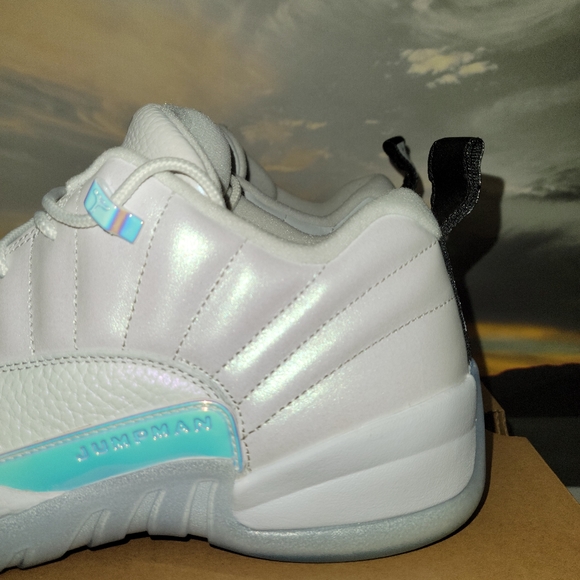 Jordan 12 Retro Low 'Easter' Mens Shoes - Picture 15 of 16